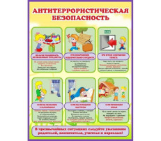 Антитеррористическая безопасность в детском саду Антитеррористическая безопасность в детском саду.